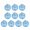 Color:Lake Blue,Ball Diameter,3cm, variant on Festive Laser Christmas Ornament Mirror Ball With Reflective Coating Christmas Home Decoration For Holiday Decorations