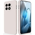 thumbnail image 1 of SHILIU-Silicone Case Compatible with Oneplus 13, Full Body Silky Soft Touch Phone Case with Camera Protection, Shockproof Cover with Microfiber Lining, Off White, 1 of 4