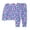 czb# P-Purple209, variant on CUZIBR Girls Halloween Pajamas Outfits Sets Colorful Cartoon Ghost Star Cartoon Print Long Sleeve Crew Neck Top Pants Comfortable Casual Loungewear Kids Homewear,P-Purple,7Y