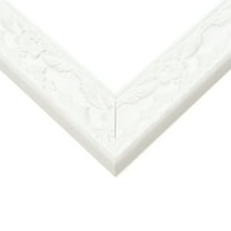 8x11 Frame White Solid Wood Picture Frame Width 1.75 Inches | Interior Frame Depth 0.375 Inches |