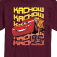 thumbnail image 3 of Disney's Cars - KACHOW 95 Lightning McQueen- Men's Short Sleeve Graphic T-Shirt, 3 of 5