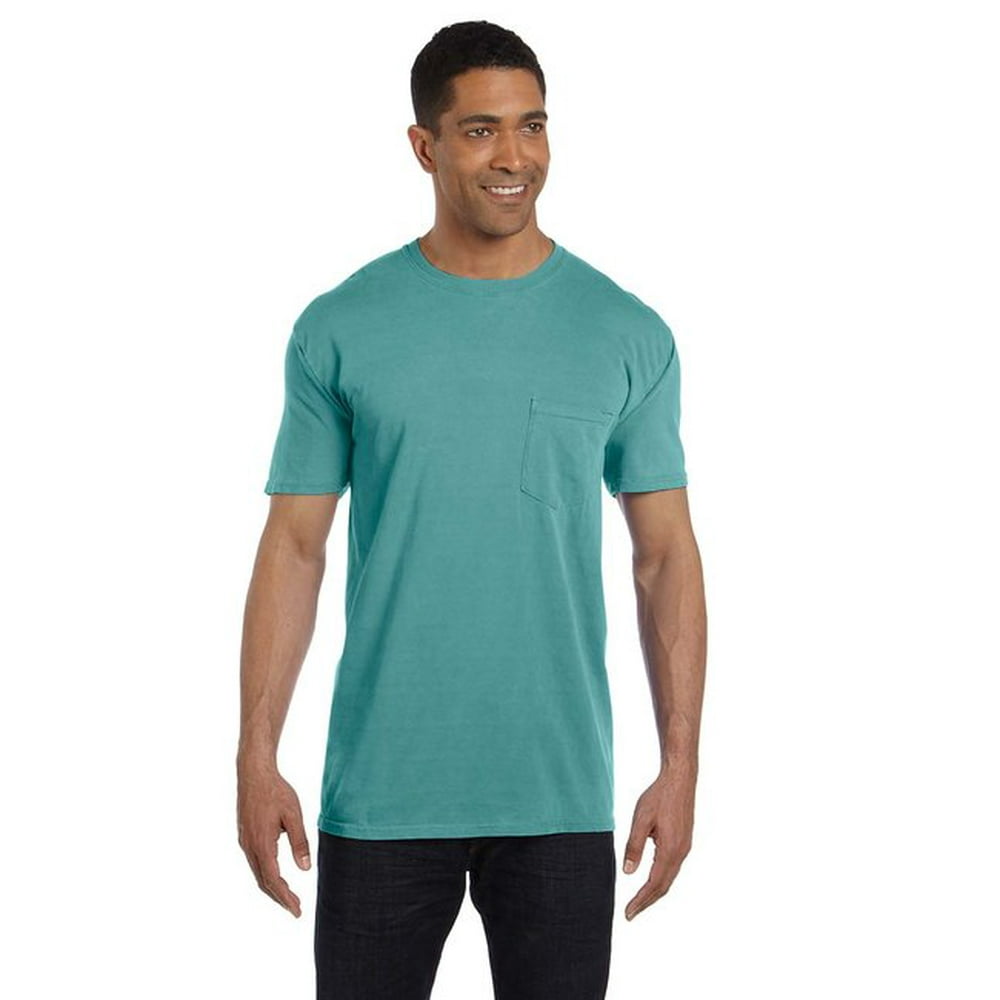 COMFORT COLORS - Adult Heavyweight RS Pocket T-Shirt - SEAFOAM - 2XL ...