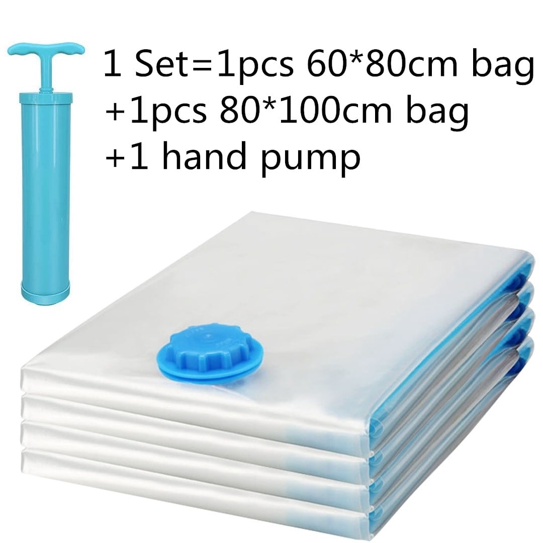 10 Set Vacuum Storage Bags Space Saving 