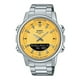 thumbnail image 1 of Casio Reloj Analógico-digital Combinado, Acero Inoxidable, Esfera Amarilla, Cuarzo, AMW-880D-9AV para Hombre., 1 of 2