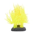 thumbnail image 3 of unbranded Accesorio De Coral Artificial Amarillo Para Acuario Y Base Firme, 3 of 7