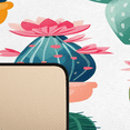 thumbnail image 3 of CURLYOOT Cartoon Cactus Runner Rug 2'x6' Washable Kitchen Runner Rug Indoor Non Slip Laundry Rugs Floor Carpet for Hallway Kitchen Entryway Bedroom Living Room, 3 of 9