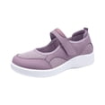 thumbnail image 2 of Norvail Womens Breathable Orthopaedic Walking Shoes, Slip On Mesh Flat Mary Jane Sneaker, Summer Casual Comfort Slip on Nurse Shoes for Work, 2 of 5