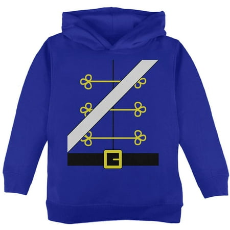 Christmas Toy Soldier Nutcracker Costume Toddler Hoodie Royal Toddler Size