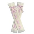 thumbnail image 2 of dianhelloya 1 Pair Women Leg Warmers Knitted Japan Style Women Sweet Stretchy Boot Cuffs for Yoga 3, 2 of 8