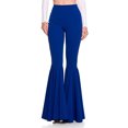 thumbnail image 1 of Pantalon Évasé Plissé Mode Décontractée Taille Haute Sirène pour Femmes, 1 of 4
