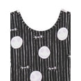 thumbnail image 3 of The Nightmare Before Christmas Girls' Allover Print Dress with Short Sleeves, Sizes 4-12, 3 of 8