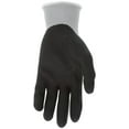 thumbnail image 4 of MCR Safety 9673 NXGA Work Gloves 13 Gauge Gray Nylon Black Nitrile Foam Coate, 4 of 5