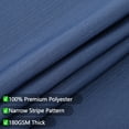thumbnail image 3 of Modern Striped Textured Heavy Shower Curtain, Luxury Waterproof Fabric Bath Curtain, 3 of 6