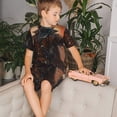 thumbnail image 4 of Fotbe Steampunk Cowboy Cat Pijama Estampada de 2 Piezas para Niños – Ropa de Dormir de Manga Corta Cómoda para Niños y Niñas, Camiseta y Shorts de Algodón-XX-Large, 4 of 6