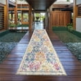 thumbnail image 5 of Boho Runner Rug, Non Slip Washable Shaggy Soft Carpet Area Rug for Hallways Entryway Bedroom, 5 of 14