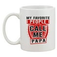 thumbnail image 2 of My Favorite People Call Me Papa Awesome Funny DT White Coffee 11 Oz Mug, 2 of 2