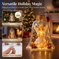 thumbnail image 2 of Glowing Christmas Story Ornament Bell Warm Light & Shatterproof for Christmas Tree Window Mantel Shelf Doorway Party Christmas Decoration by MPOISVA, 2 of 8