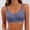 Blue, variant on Jelly Bras For Women Womens Wireless Supportive Bra Full Coverage Anti Sagging Posture Correction Beige M-4Xl