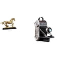 thumbnail image 1 of Figura de caballo,Escultura de caballo en miniatura coleccionable,Estatua de animal de adorno de caballo de resina para decoración del hogar,Estatua de cámara,Figura coleccionable de modelo, 1 of 8