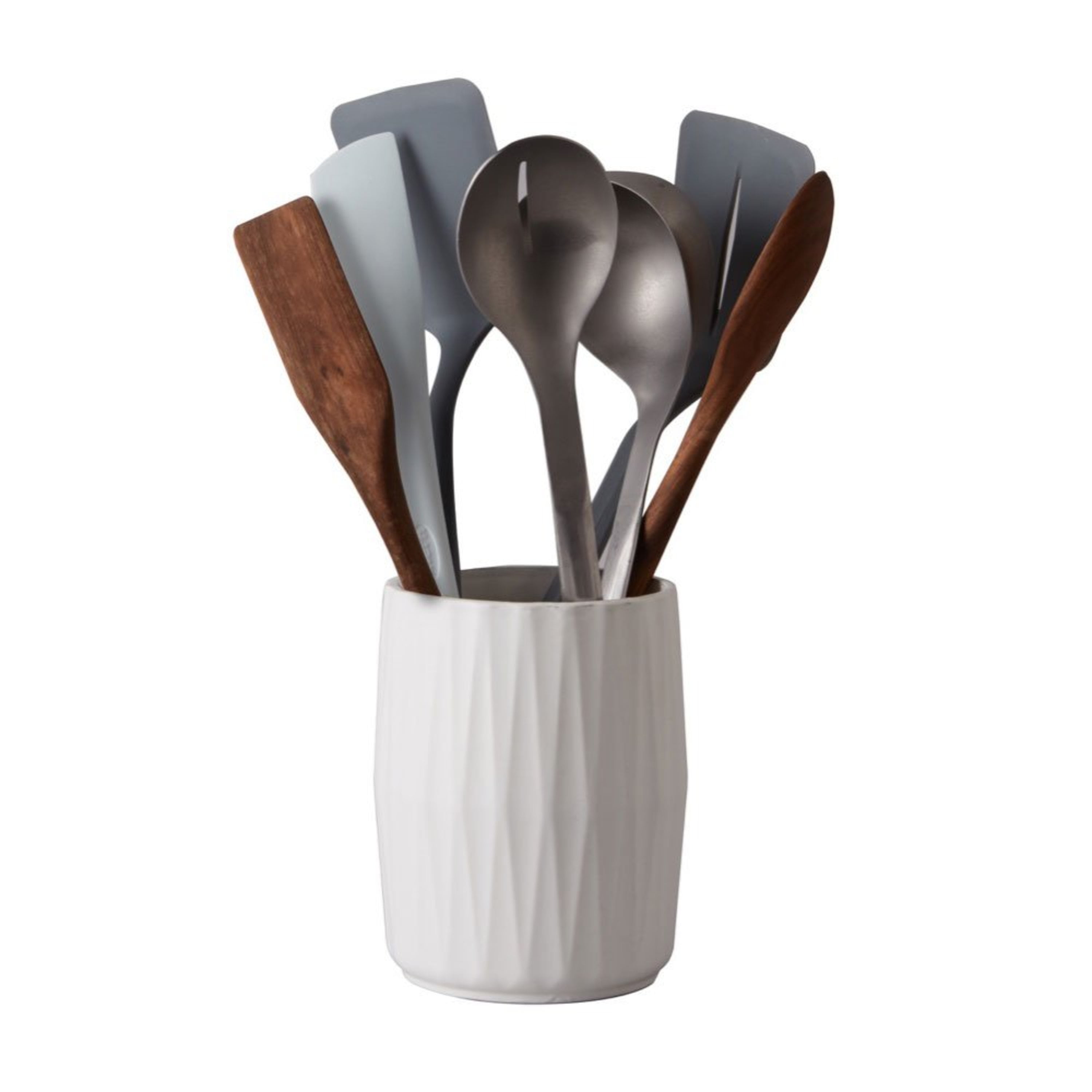 Buy Chef'n Ceramic Tool Crock in Matte White Online at Lowest Price in