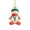 Knit Snowman - Y, variant on romoty Personalized Letter V Snowman Christmas Ornament, 3.15 in Acrylic Monogram Initial Knit Snowman Pendant with Cord for Xmas Tree Wreath Mantel Decor Kids Stocking Stuffer Gift