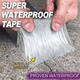 thumbnail image 4 of Cinta de butilo superimpermeable, cinta de butilo de aluminio resistente al agua, sellado de barcos y tuberías, grietas en techos, A, 4 of 6