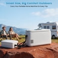 thumbnail image 2 of Portable O2XY Cup Generator for Home Travel Use, Lightweight 3L Flow Concentrator for Outdoor Support, 2 of 7