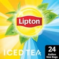 thumbnail image 2 of Lipton Unsweetened Black Tea Bags, Gallon Size, 24 Count, 2 of 6