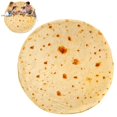 thumbnail image 6 of XINGAG Novelty Tortilla Wrap Shaped Blanket, Funny Realistic Food Warm Throw Blanket, Soft Cozy Blanket for Sofa Bed, Unique Gift for Family Friends, 6 of 6