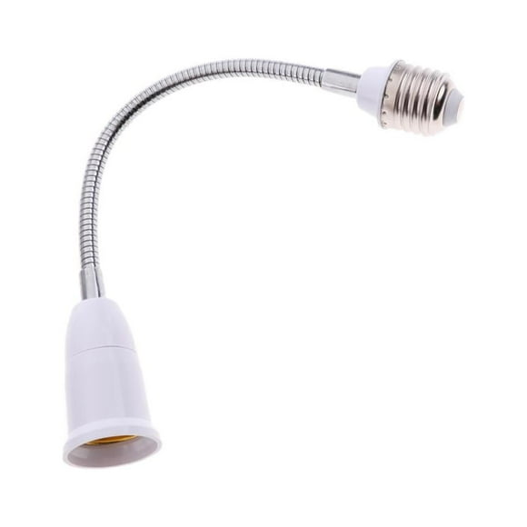 Xuanheng E27 LED Light Bulb Lamp Holder Flexible Extension Adapter Converter 30cm