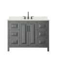thumbnail image 5 of Wyndham Collection Wcv252548s-Qtz-Us3mxx Daria 48" Free Standing Single Basin Vanity Set -, 5 of 7