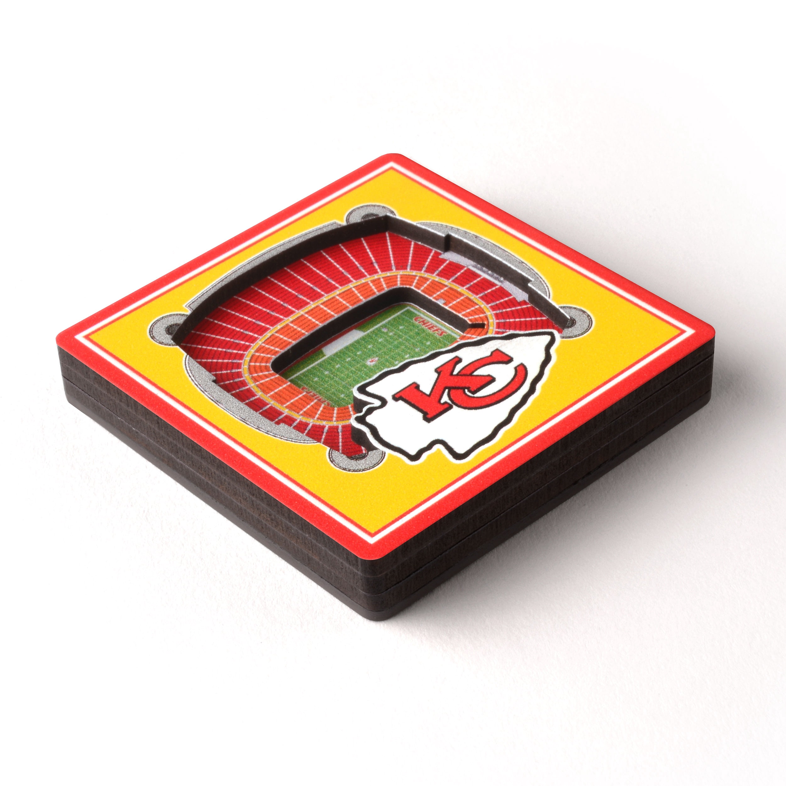 YouTheFan NFL Kansas City Chiefs 3D StadiumView Magnet