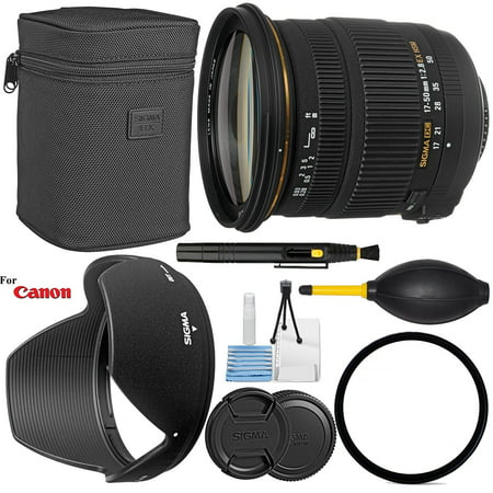 Sigma 17-50mm f/2.8 EX DC OS HSM Zoom Lens for Canon DSLRs with APS-C