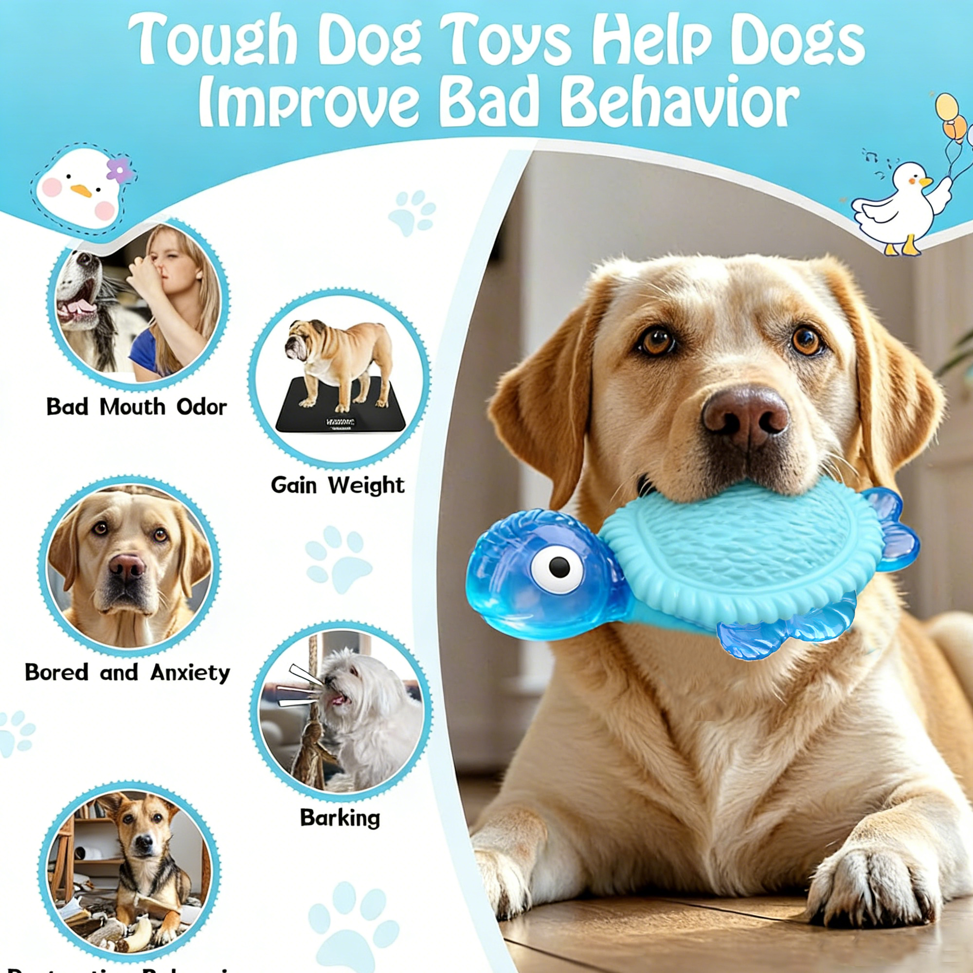 Pet Deluxe Tough Dog Chew Toy for Aggressive Chewers photo 3