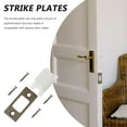 thumbnail image 3 of Hytrove 1Set Standard Door Lock Strike Plate for Exterior Doors Aesthetic Appeal and Durable Use, 3 of 8