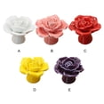 thumbnail image 3 of fastboy Wide Range Of Applications Flower Ceramic Door Knob For Easy Replacement Unique Ceramic Drawer Knob yellow 1Set, 3 of 6
