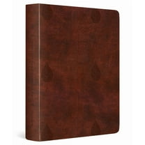ESV Single Column Journaling Bible (Trutone, Chestnut, Leaves Design), (Hardcover)