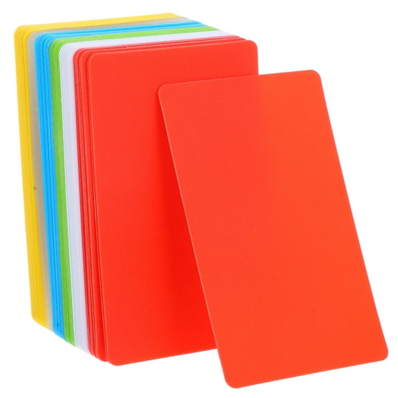 WASHWEPE Blank Playing Cards Blank Business Cards 60Pcs 3.4In X2.1In