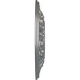 thumbnail image 4 of Ekena Millwork 18"OD x 3 1/2"ID x 1"P Valletta Ceiling Medallion (Fits Canopies up to 3 1/2"), Hand-Painted Silver, 4 of 6