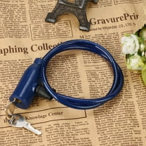Kayannuo Cycling 8x640mm Cable Anti-Theft Bike Bicycle Scooter Safety Lock With 2 Keys