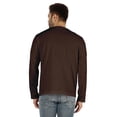 thumbnail image 3 of Inkmeso Men's Long Sleeve Cotton Basic Shirt Lightweight Solid T-Shirts, 3 of 5