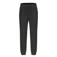 thumbnail image 4 of YUELONGHU Adult Men Casual Pants Baggy Cargo Pants Men Streetwear Men Sports Pants Rope Pulling High Elastic Breathable Leg Binding Pants Casual Sports Style, 4 of 5
