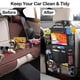 thumbnail image 3 of 2 Pack Universal Car Back Seat Phone/Tablet Multi-Holder Black, Oxford Cloth Car Seat Back Storage Bag, 3 of 5