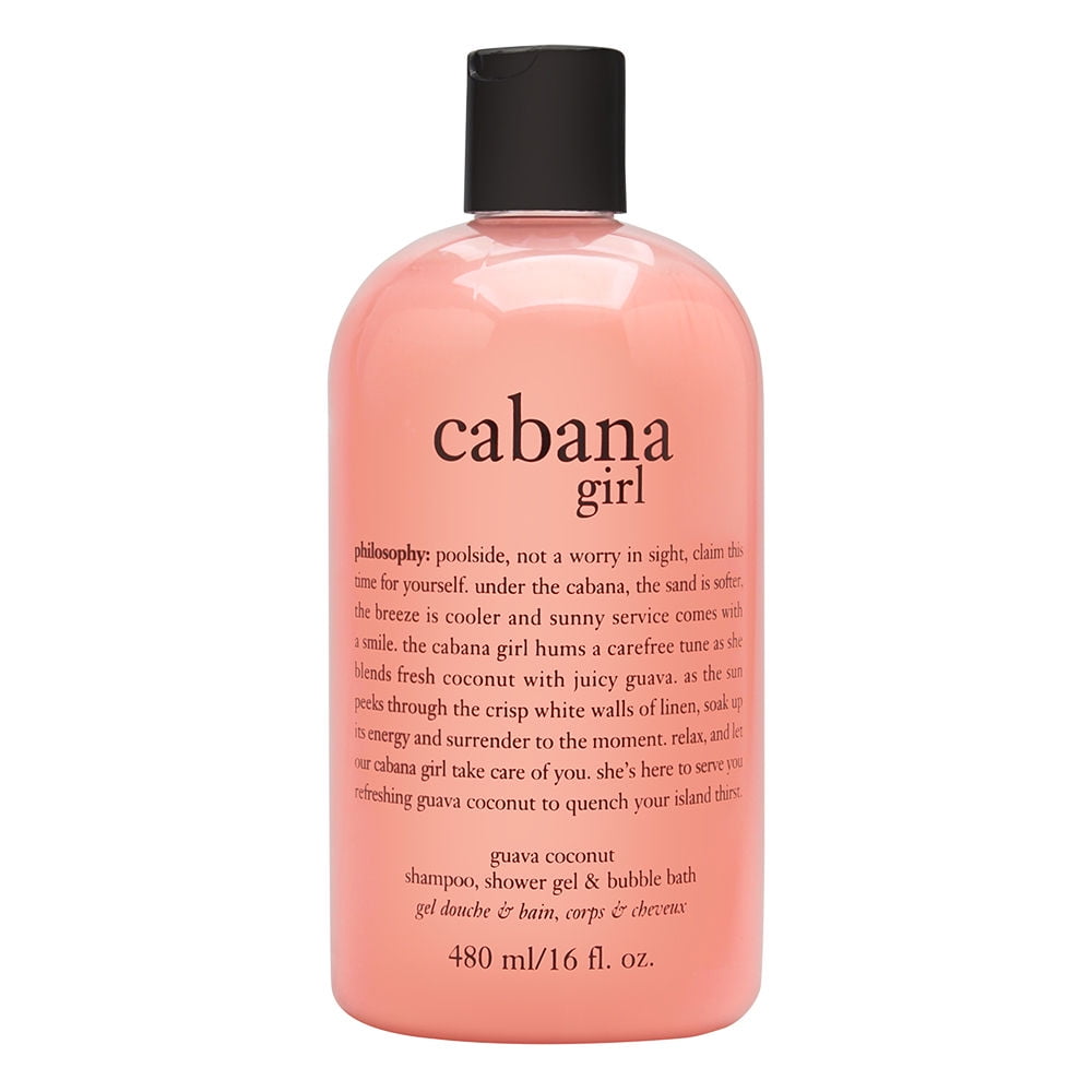 Photo 1 of Philosophy Cabana Girl 16.0 oz Shampoo, Shower Gel Bubble Bath