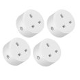 thumbnail image 1 of 4 Pcs Tuya Zigbee Smart Socket 16A Home Powers Monitor Powers Outlet Smart Life Voice Control Alexa, 1 of 5