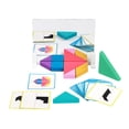 thumbnail image 2 of Rompecabezas Tangram de viaje para niños, juguete educativo para entrenar el pensamiento, desafío de coeficiente intelectual, rompecabezas de madera,, 2 of 9