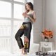 thumbnail image 5 of Balery Graffiti Cool Duck Pantalones de pijama para mujer, pijamas ultraligeros, pantalones de estar por casa-Large, 5 of 6