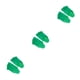 thumbnail image 4 of Qarigey Zapatillas divertidas de PVC para pies descalzos, zapatos para niños, mujeres y hombres, adultos, verde Type1 NO1, 4 of 6