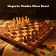 thumbnail image 1 of JUEGO DE TABLERO DE AJEDREZ DE MADERA Magnética Juegos de Mesa de Ajedrez de Vije Plegable Para Adultos Niños, 1 of 7