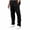 Black, variant on Cargo Pants for Men Multi Snap Pocket Side Zipper Straight Street Pants,Sizes S-3XL
